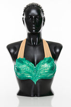 Load image into Gallery viewer, Silicone Mermaid Bra Top Size B-C