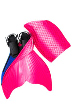 Load image into Gallery viewer, Pink mermaid dress for swimming