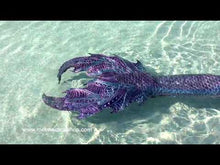 Load and play video in Gallery viewer, Chameleon Effect Silicone Mermaid Tail