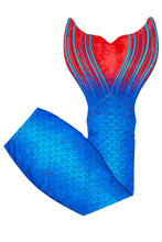 Load image into Gallery viewer, Fabric Mermaid Tails (with Monofin)
