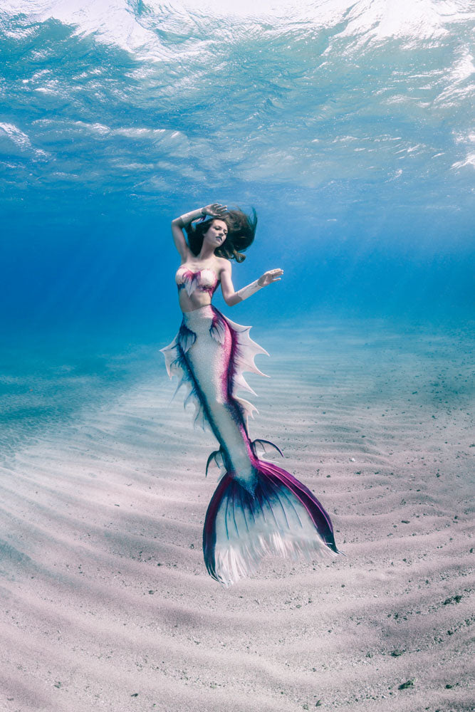 realistic mermaid costume tail