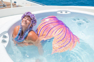 Making silicone mermaid tails for European mermaids