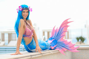 One of a kind silicone mermaid tails