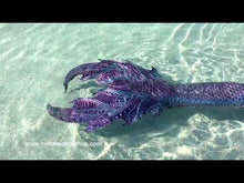 Load and play video in Gallery viewer, Chameleon Effect Silicone Mermaid Tail
